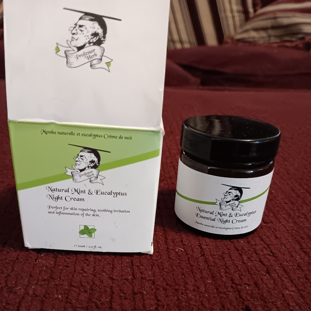 Professor herb night cream eucalyptus mint